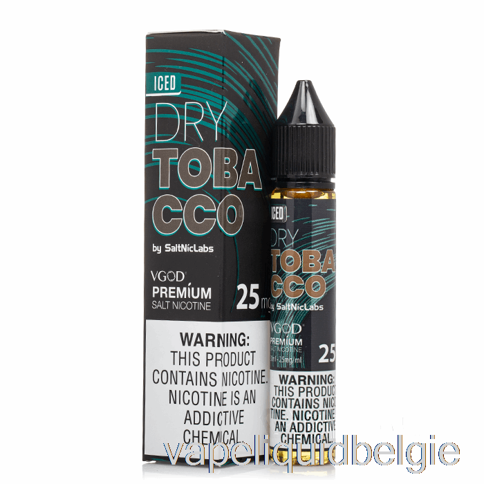 Vape Vloeibare Ijskoude Droge Tabak - Vgod Saltnic - 30 Ml 50 Mg